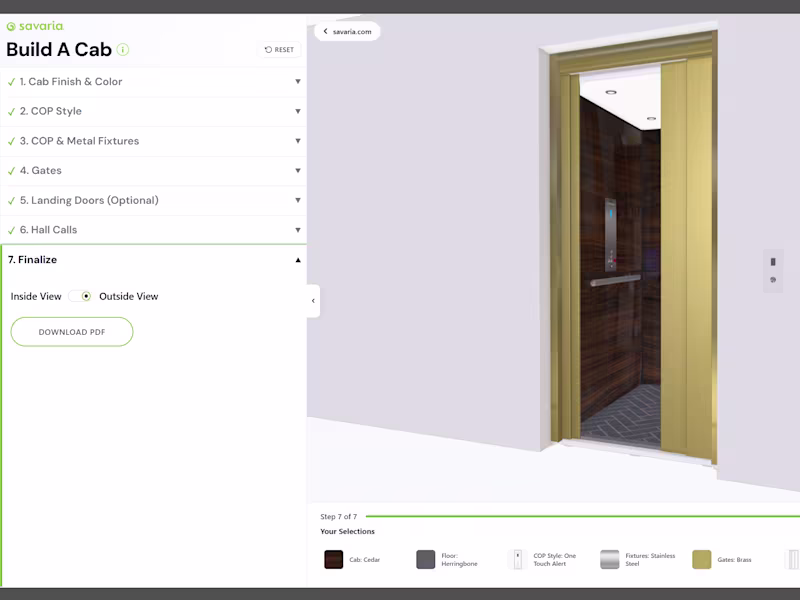 Cover image for Design service for 3D real-time product configurator.