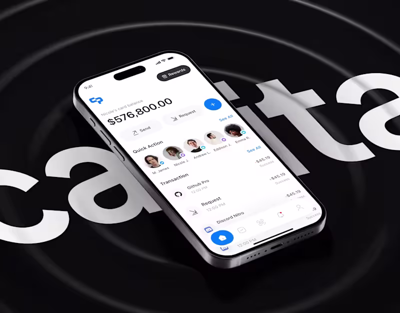 Cover image for Capita - Finance Mobile App Case Study
