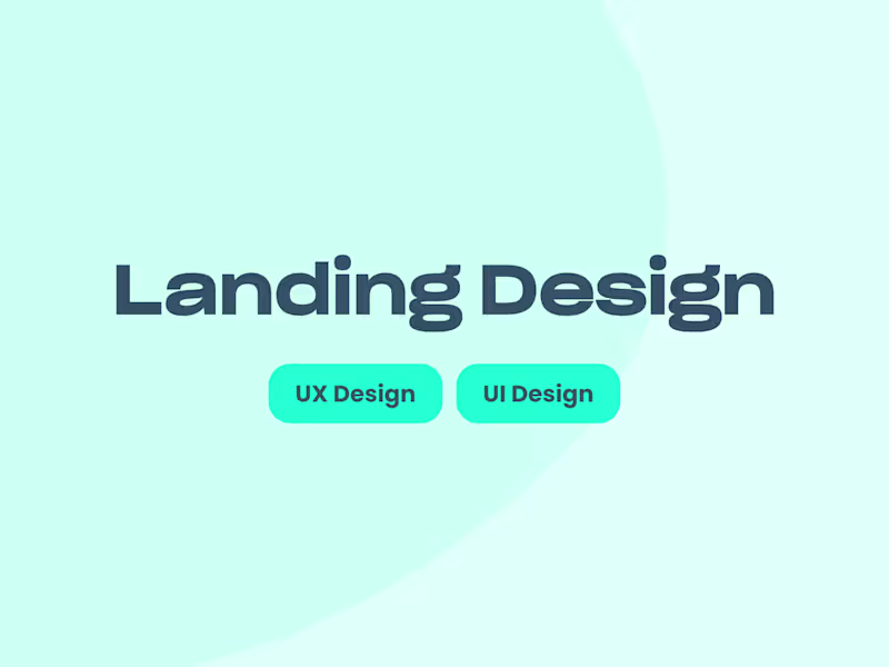 Cover image for Landing Design