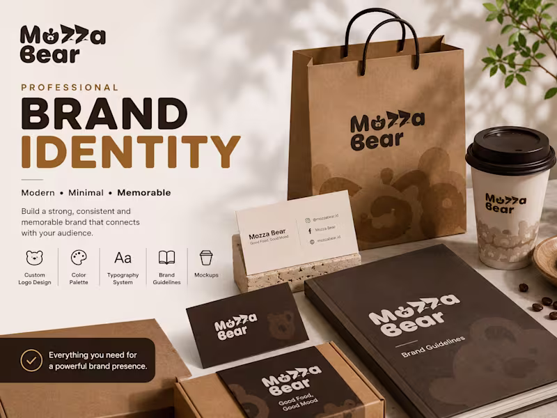Cover image for Professional Brand Identity Design ⭐