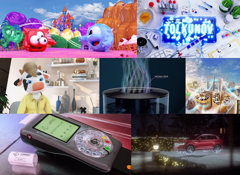 Cover image for Full-Cycle 3D Commercial Production