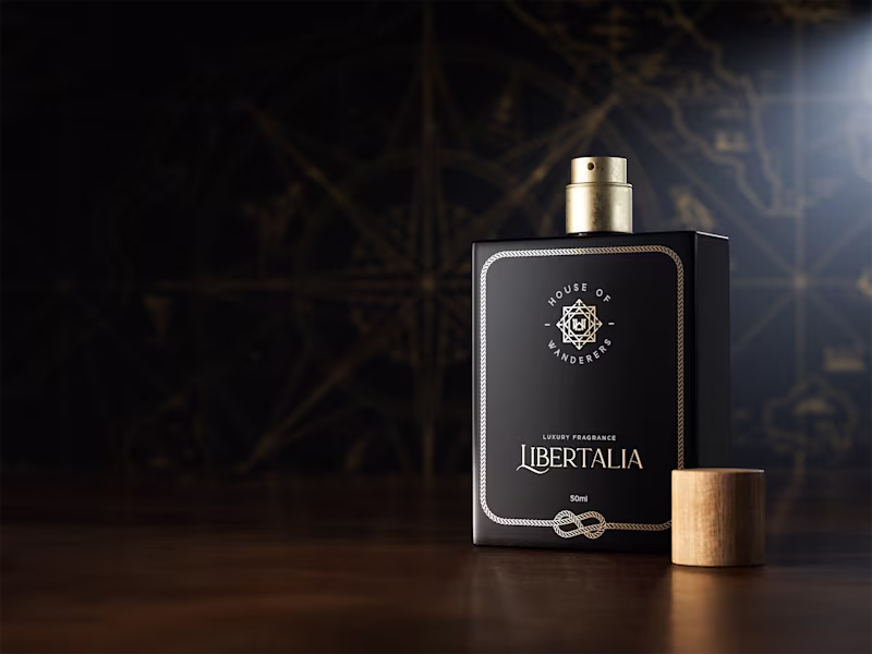 Cover image for Libertalia — Luxury Fragrance Brand Identity & Packaging