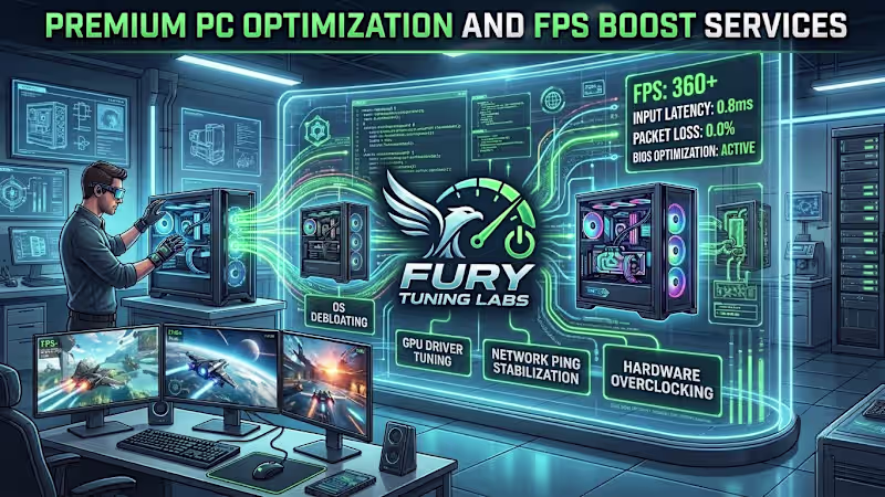 Cover image for Pro PC Optimization & FPS Tuning | Maximize Frames, Eliminat...