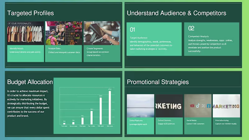 Cover image for Marketing Presentation