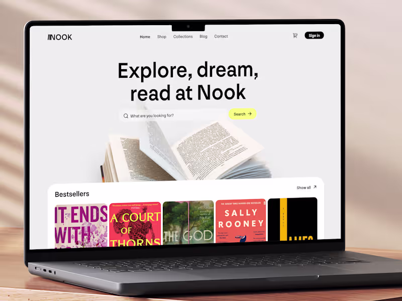 Cover image for 📚 Web design for the bookstore | Hyperactive