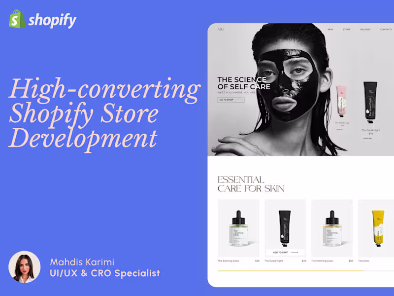 Cover image for High-converting Shopify Store Development