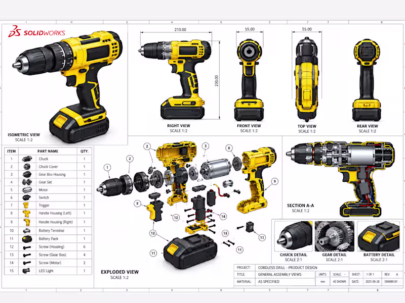 Cover image for 3D Product Design & Mechanical CAD Modeling for Prototyping