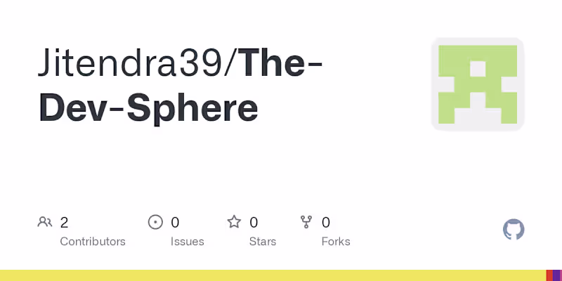Cover image for Jitendra39/The-Dev-Sphere