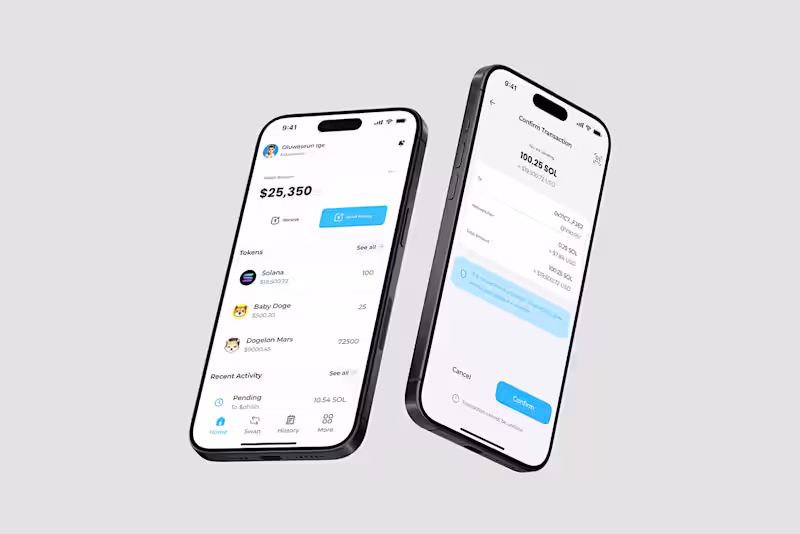 Cover image for Crypto Simplified: Streamlined Wallet Design