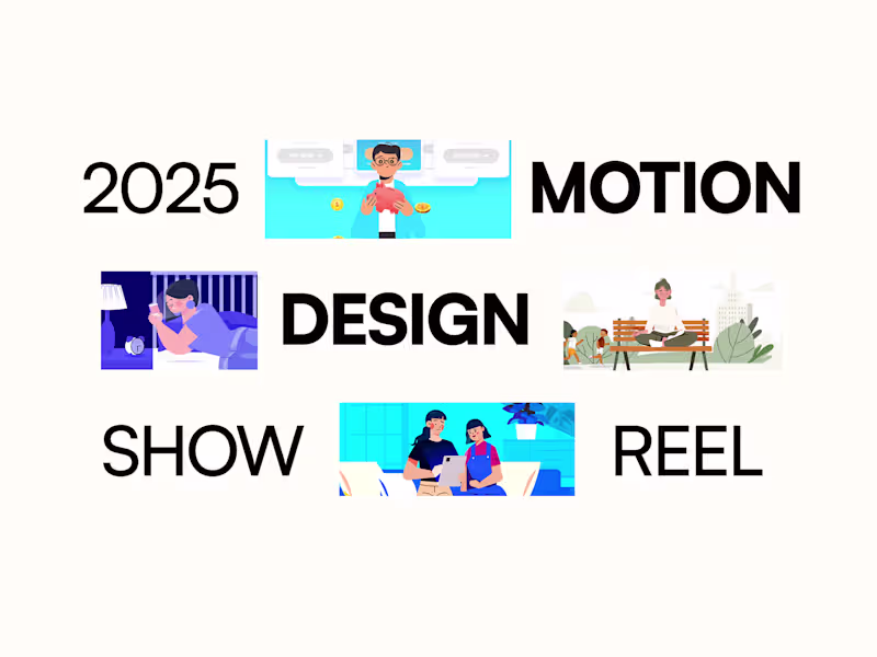 Cover image for 2025 Portfolio Reel - Motion Design, Short-form, Ad Creatives
