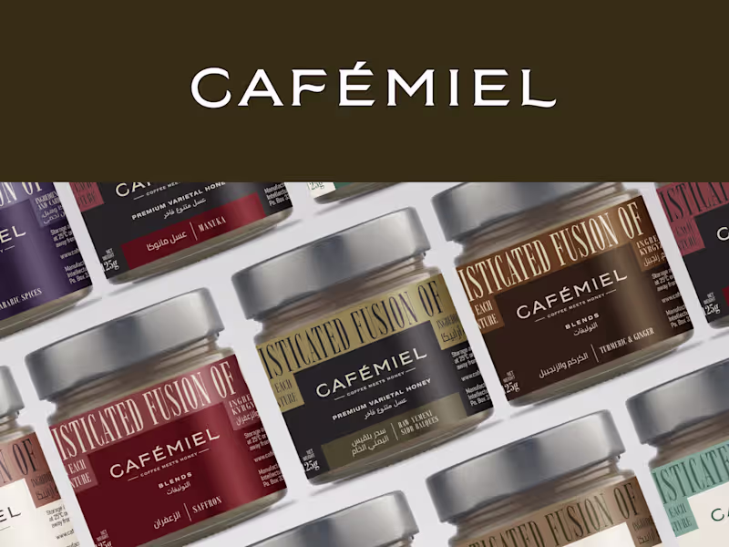 Cover image for Bespoke typographic logo for Café
