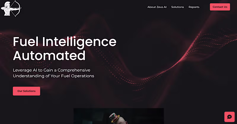 Cover image for Zeus AI Intelligence Group Website Redesign