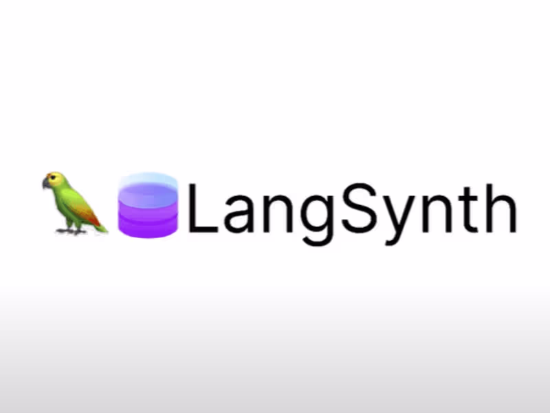 Cover image for 🦜LangSynth: AI-Powered Synthetic Data Generation