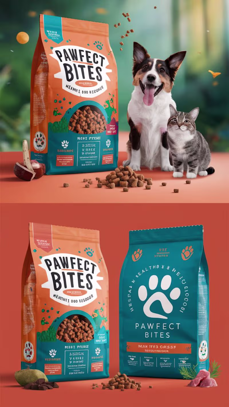 Cover image for Pet Food Packaging Design |