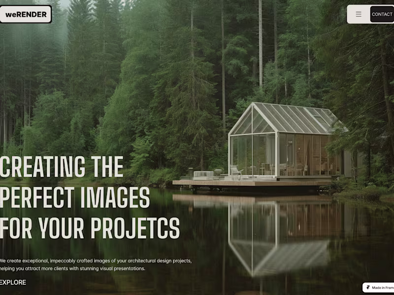 Cover image for Framer Landing Page (Design + Development)
