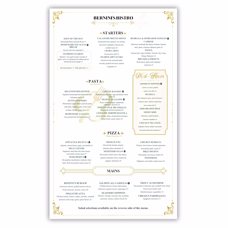Cover image for Menu design