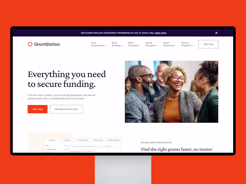 Cover image for Website Redesign for a Nonprofit Platform