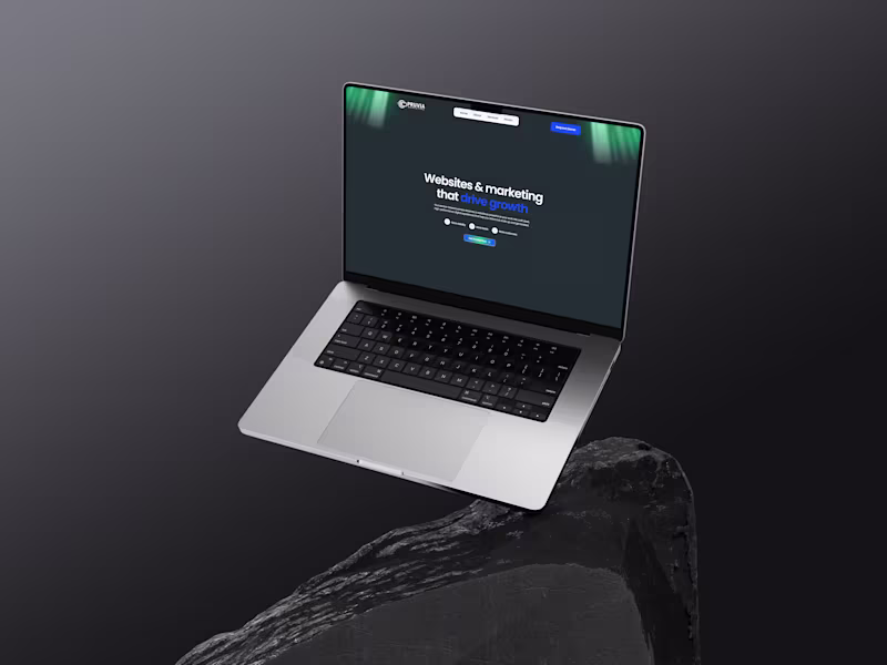 Cover image for Pruvia Marketing Website Redesign