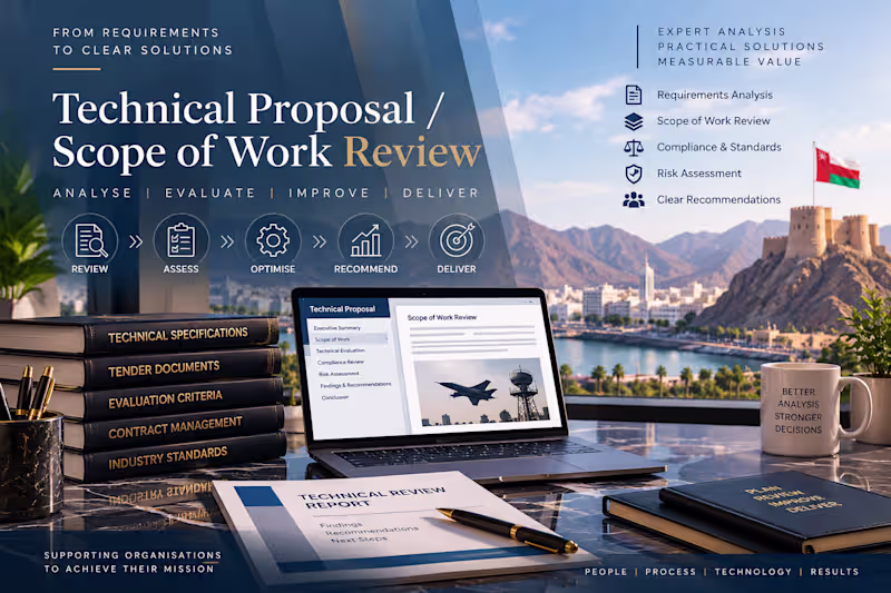 Cover image for Technical Proposal / Scope of