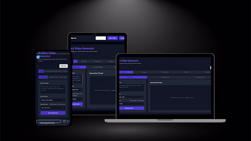 Cover image for AI-Powered Video Generation Tool Development