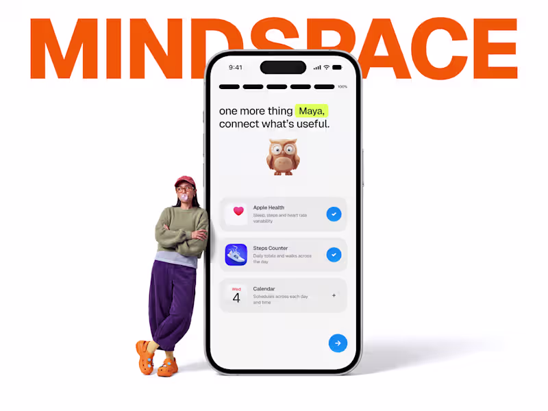 Cover image for Introducing Mindspace 🌿
Mood check-ins, AI