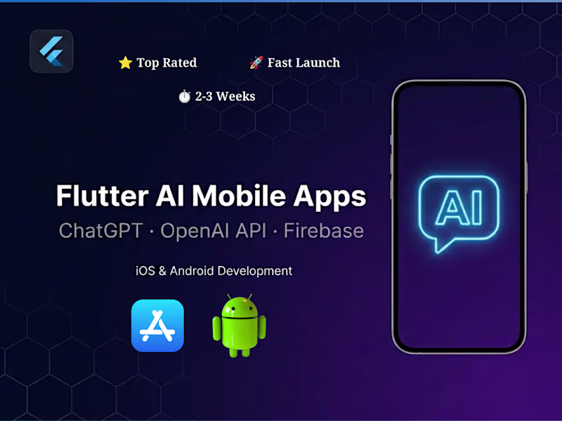 Cover image for Flutter AI Mobile App Development | ChatGPT & OpenAI Integration