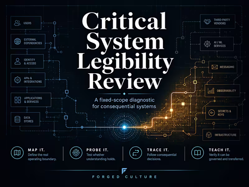 Cover image for Critical System Legibility Review