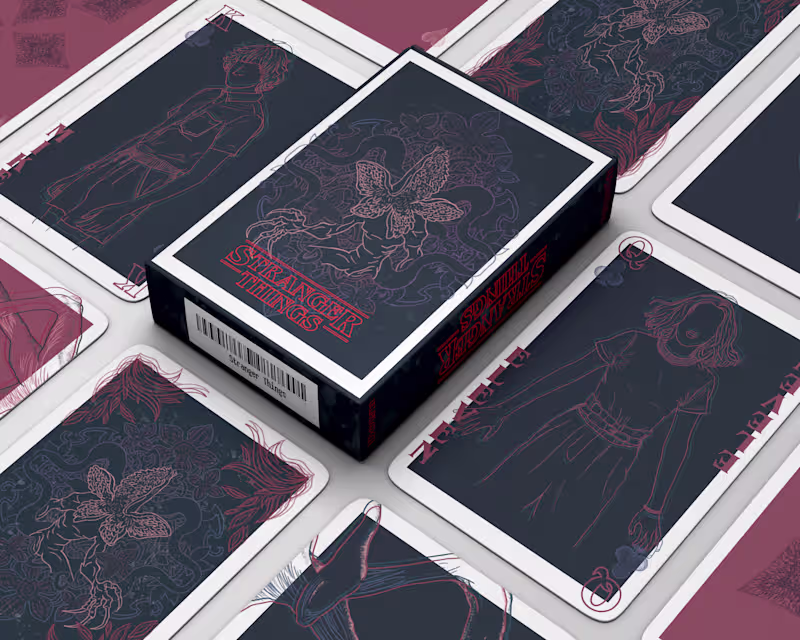 Cover image for Stranger Things Playing Cards