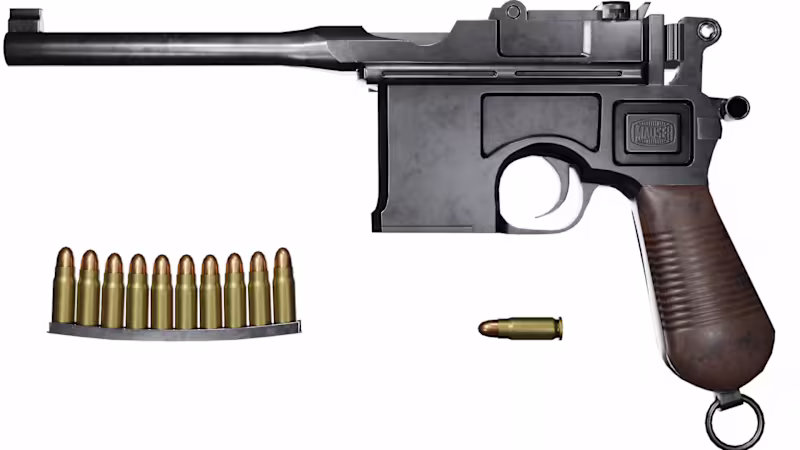 Cover image for Mauser C96 3D Model