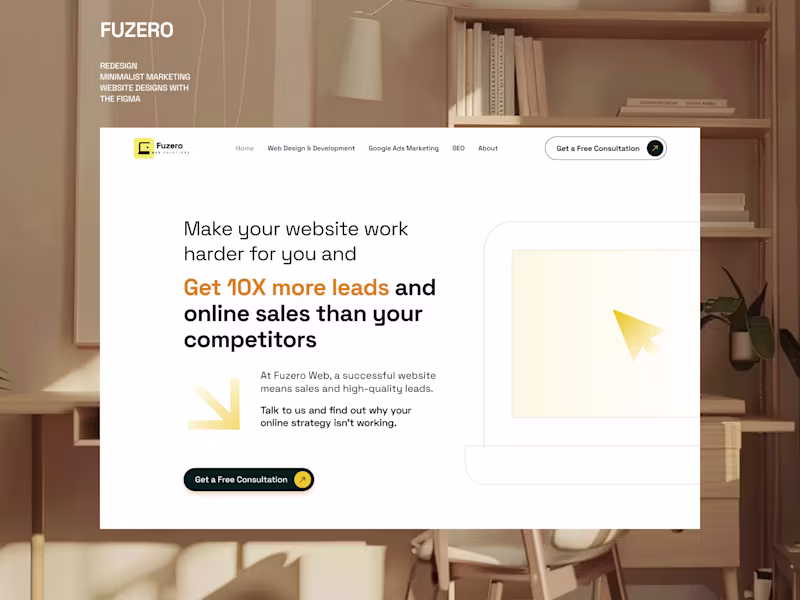 Cover image for Fuzero - The Marketing Agency Website