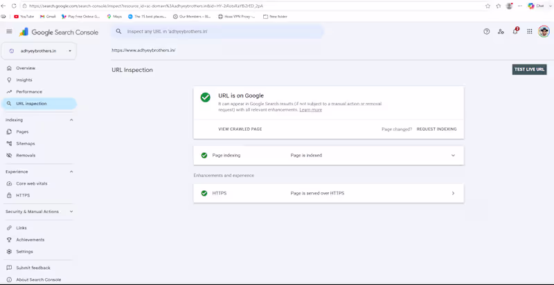 Cover image for Implemented technical and on-page SEO