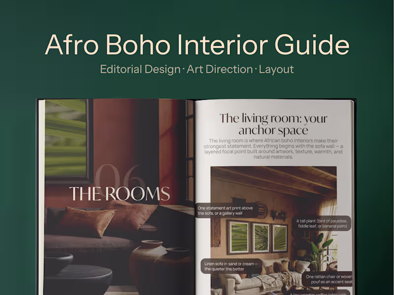 Cover image for An end-to-end editorial design project