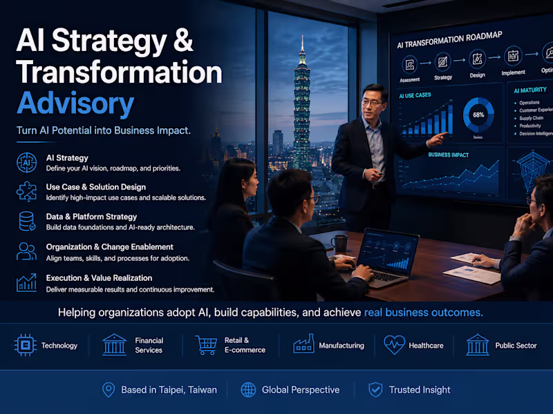 Cover image for AI Strategy & Transformation Advisory