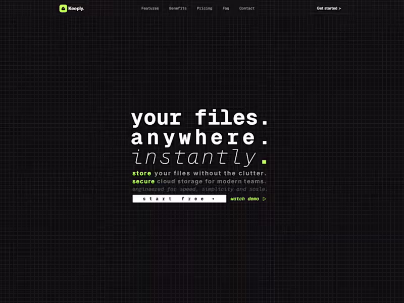 Cover image for A modern SaaS website for