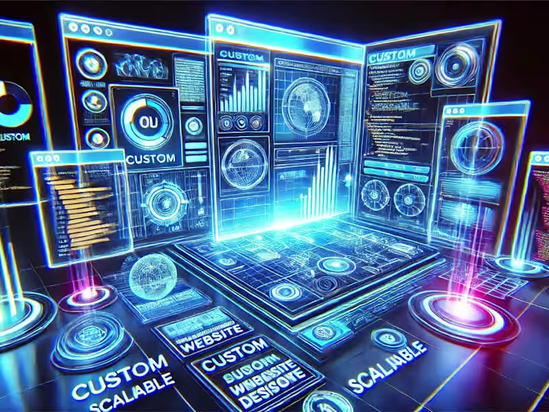 Cover image for Custom, Scalable, and High-Performance Website Design 