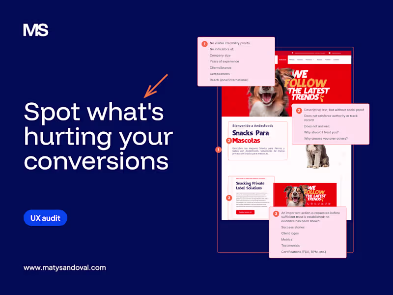 Cover image for UX Audit: Discover What’s Killing Your Conversions