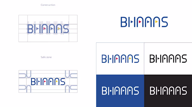 Cover image for BHAAAS Logo and Complete Brand Identity Design