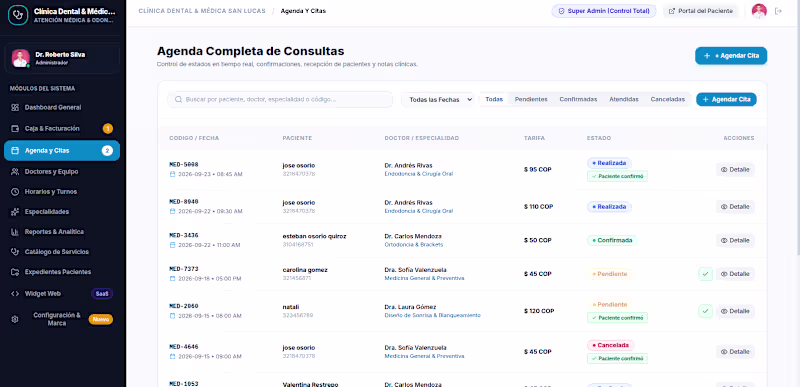 Cover image for MedSched Pro — Full-Stack HealthTech