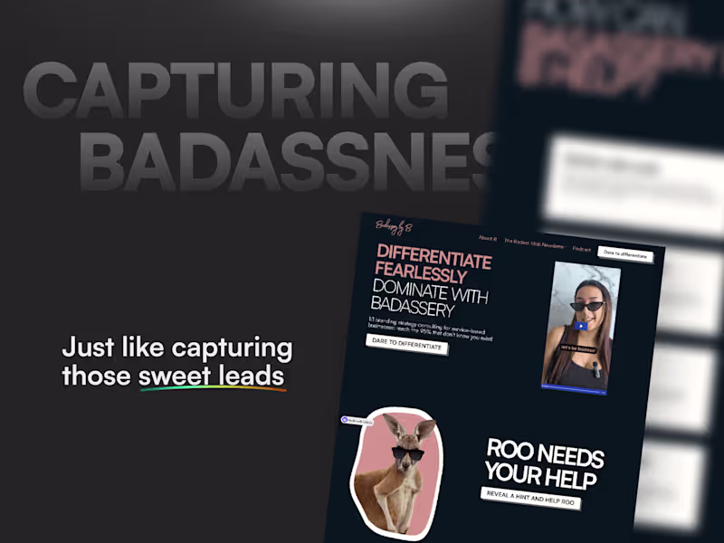 Cover image for Badass website for a Badass Coach