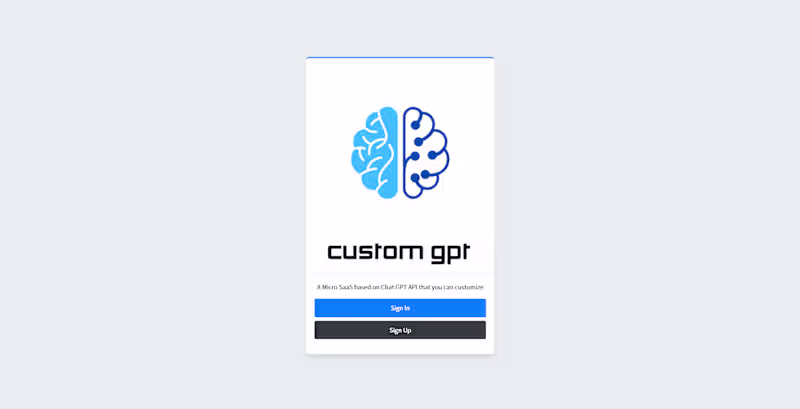 Cover image for Custom GPT - A customizable AI Workflow system