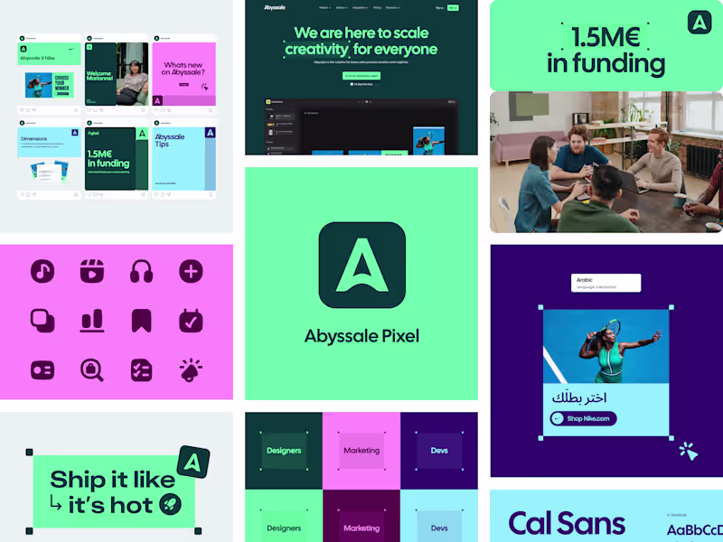 Cover image for Visual Identity for an AI B2B tool