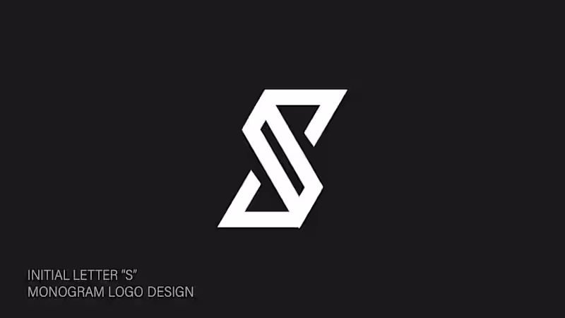 Cover image for Initials Letter mark logo design