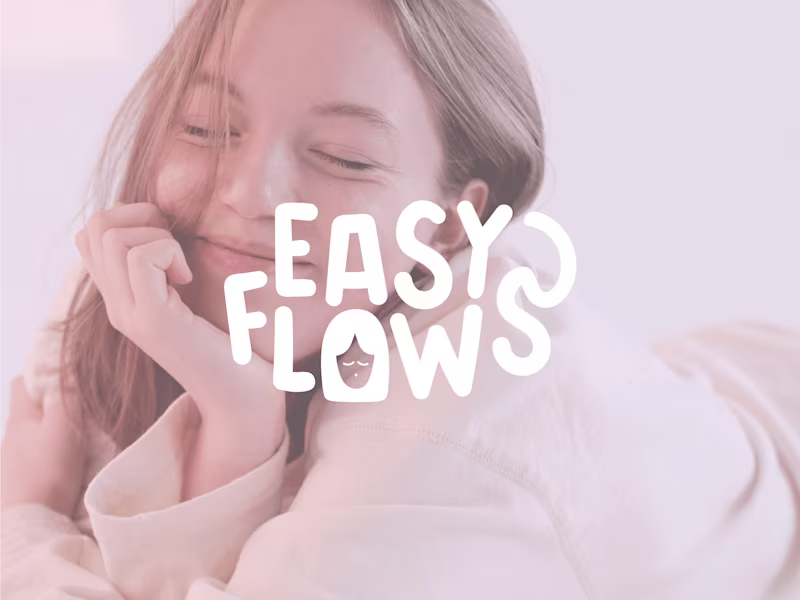 Cover image for Easy Flows - Packaging and Brand design