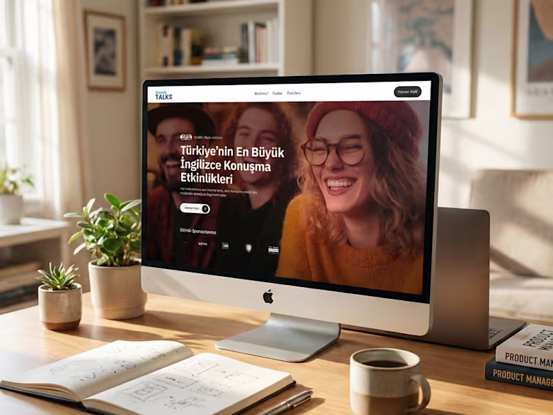 Cover image for Small Talks Online Platform Redesign and Rebuild