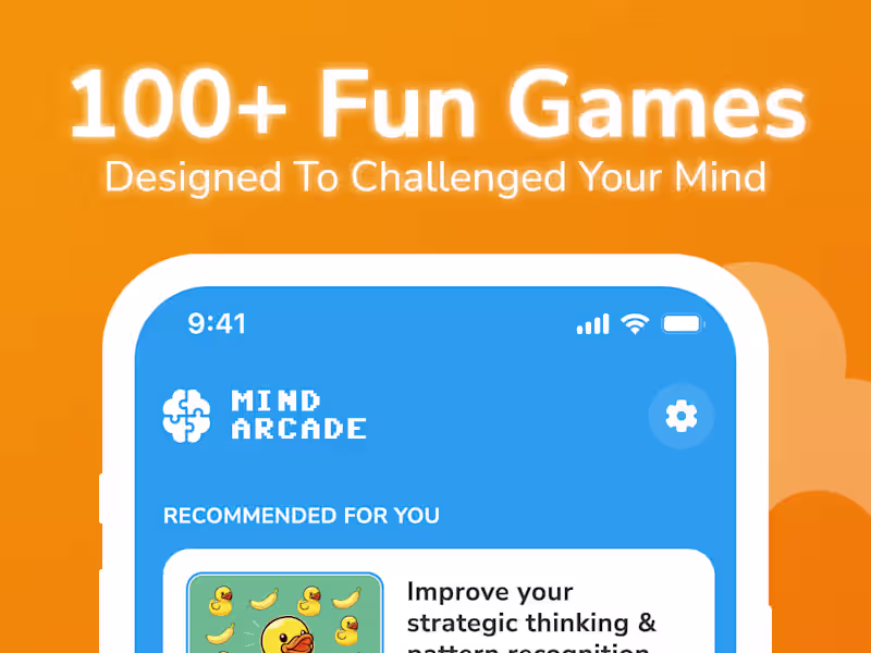 Cover image for Mind Arcade App Promo Video