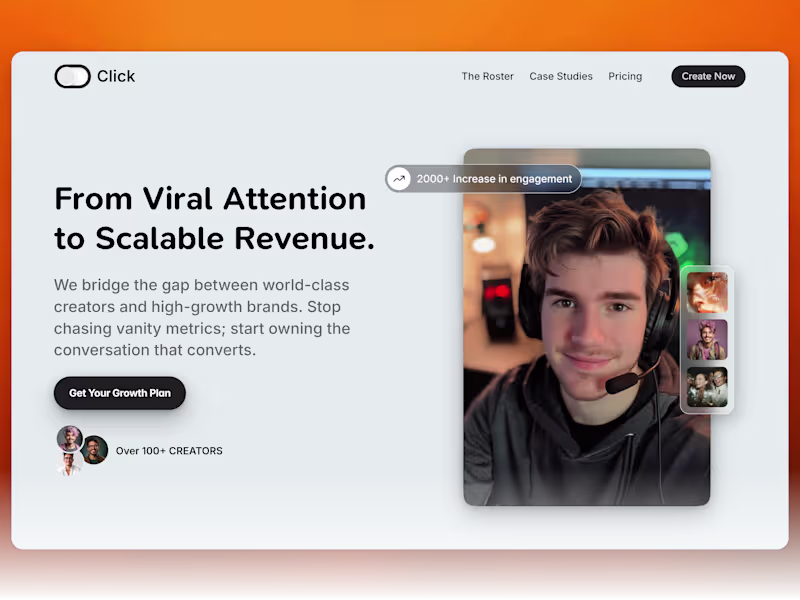 Cover image for Landing Page Design & Framer Development