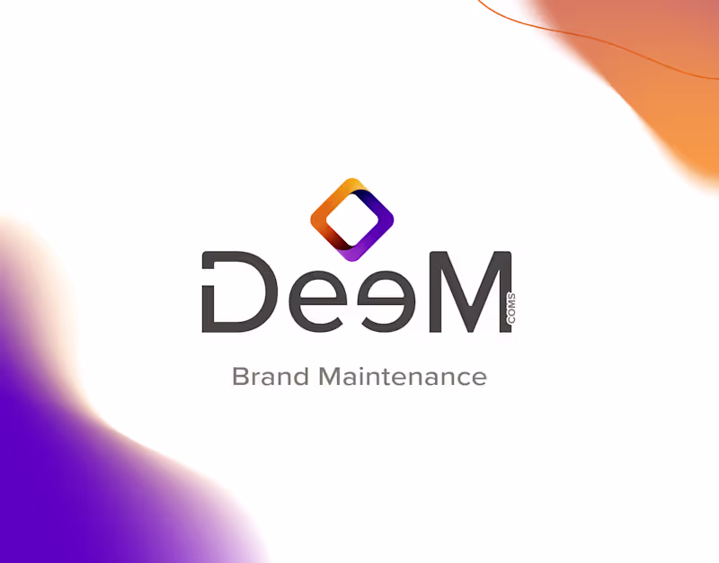 Cover image for DeeM Coms Brand Maintenance