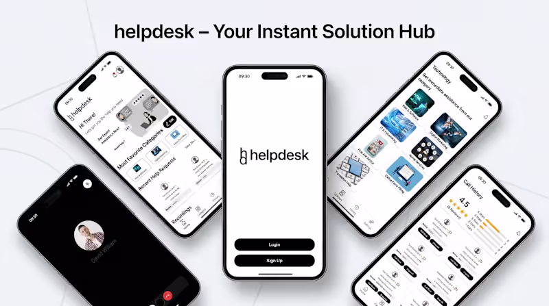 Cover image for HelpDesk Instant Help a real-time