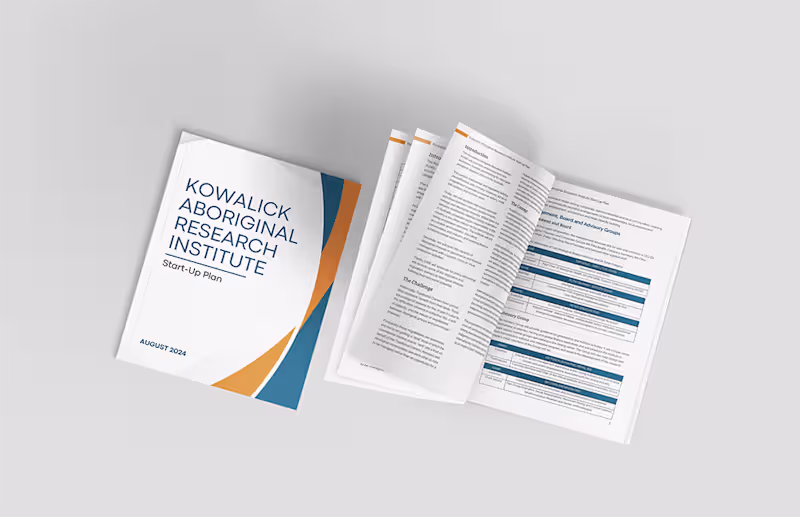 Cover image for Start-up Plan & Proposal Document Design