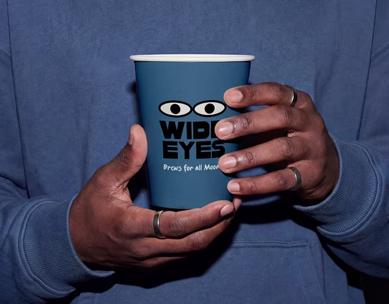 Cover image for Wide Eyes Coffee Brand Identity